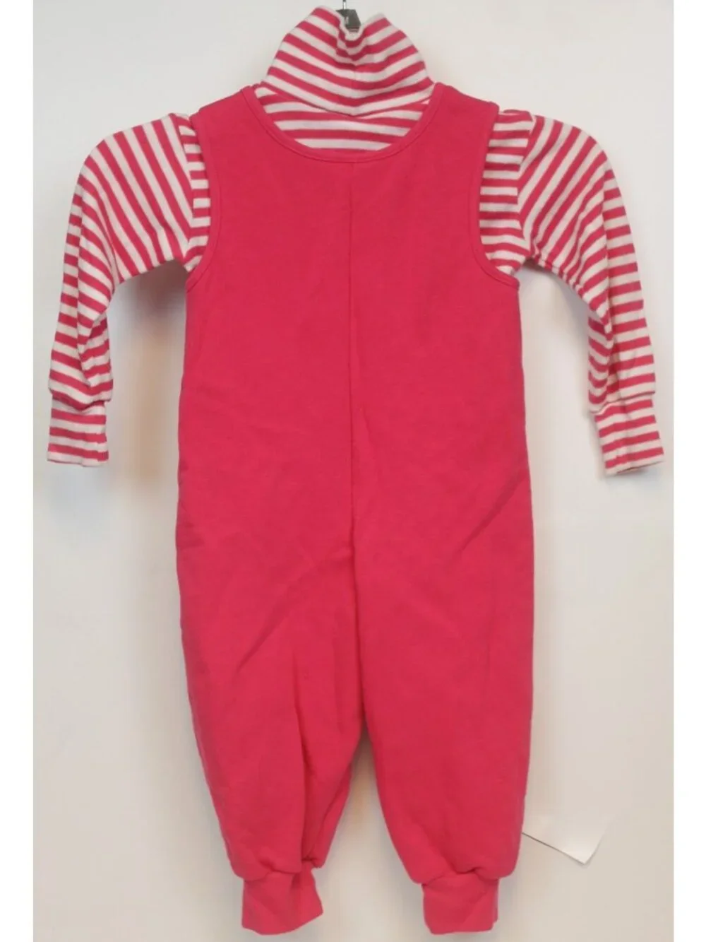 Kellys Kids 2pc Jumper Turtleneck Shirt sz 2 Fancy Cat Coveralls Dress up Winter